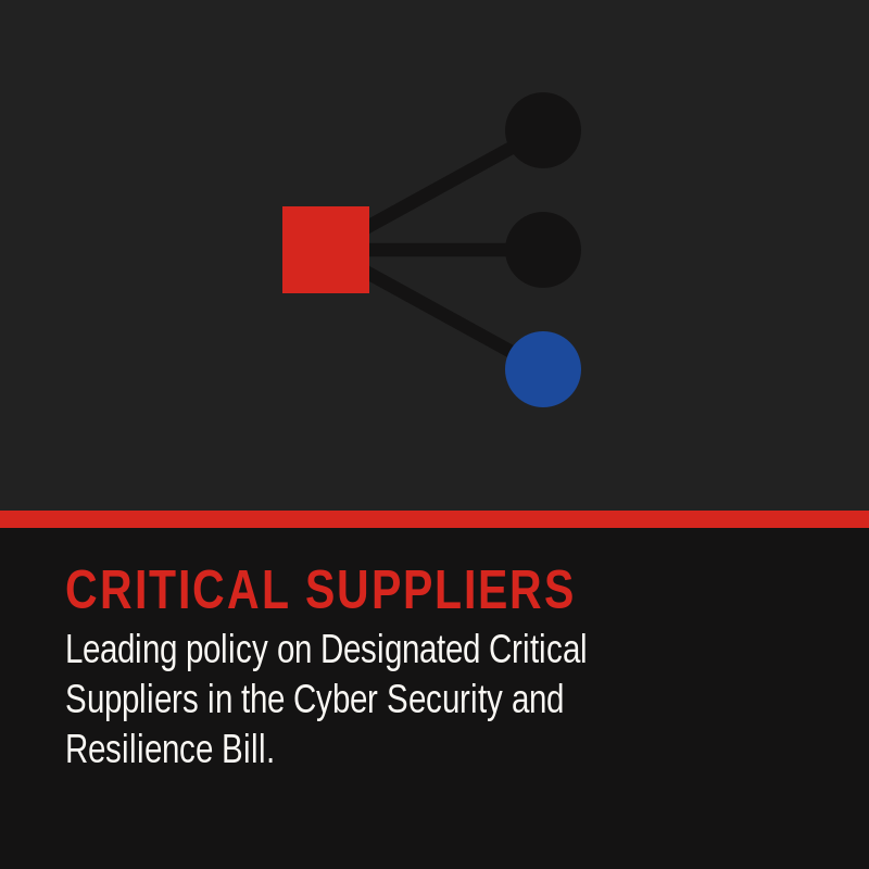 Designated Critical Suppliers