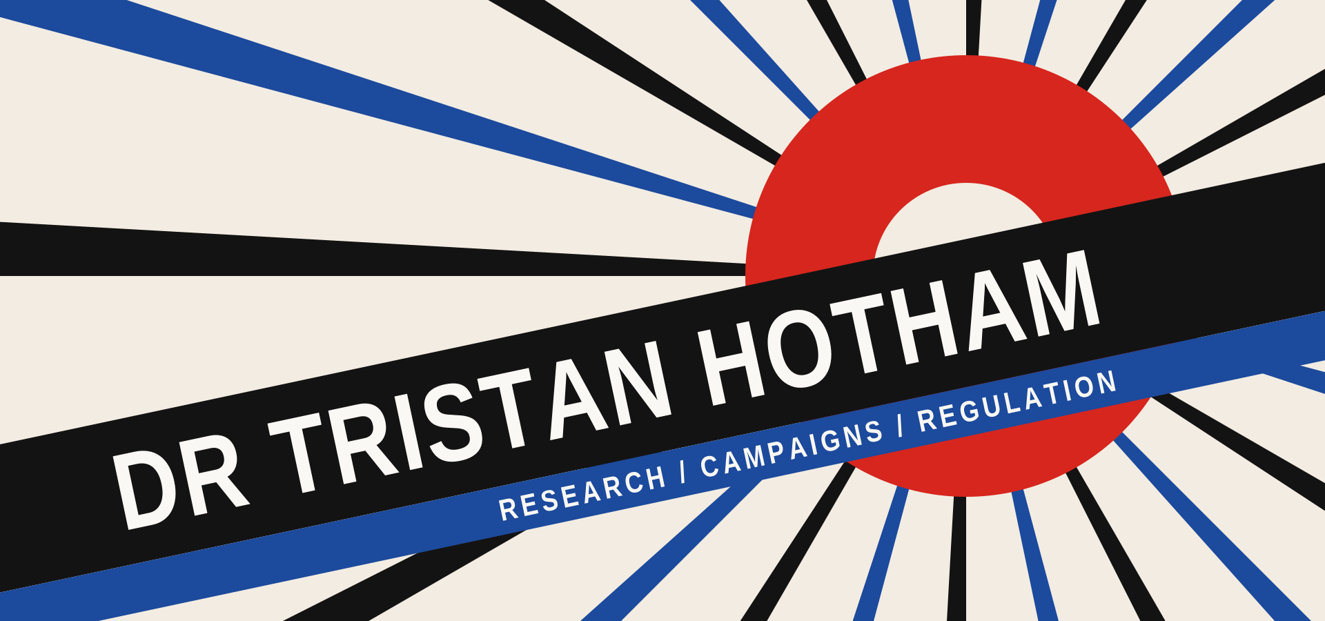 Tristan Hotham: researcher and regulator